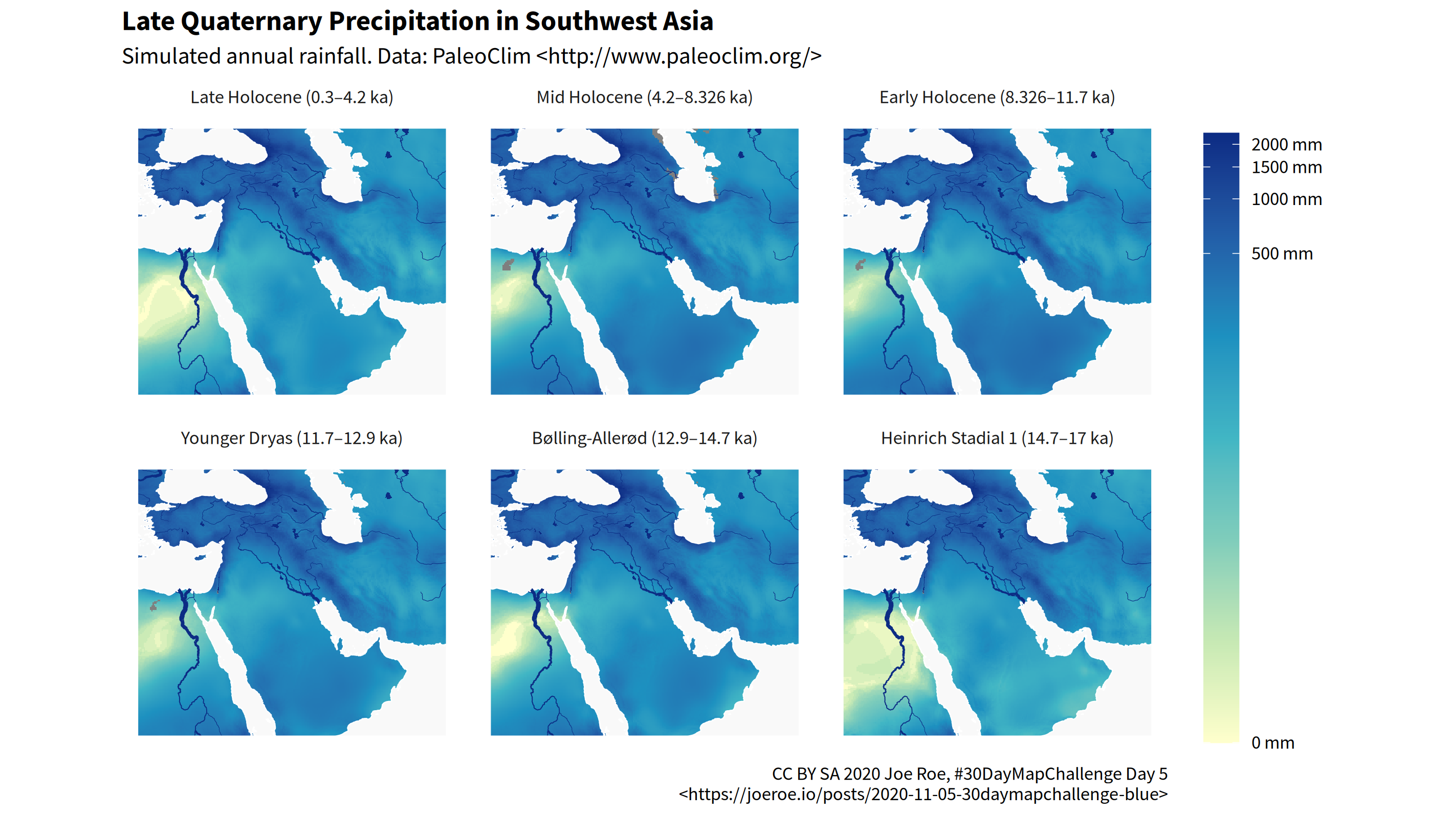 Late Quaternary Precipitation in Southwest
Asia